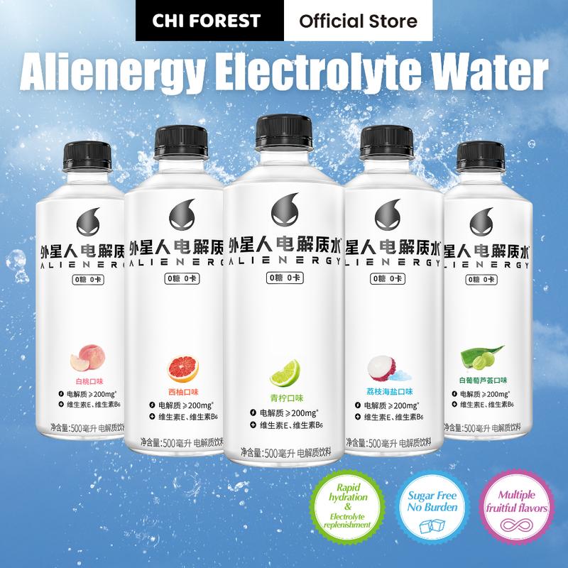 Alienergy Electrolyte Water Sugar Free Sport  Drinks 500ml × 15 bottles 0