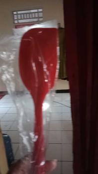 Product Review of SPATULA SODET SILIKON MASAK MULTI FUNGSI TAHAN PANAS/PENGADUK ADONAN KUE/ADUKAN ADONAN / SPATULA SODET SILIKON ANTI PANAS ANTI LENGKET / SPATULA WARNA ANTI PANAS Biru Cake from C**a 0