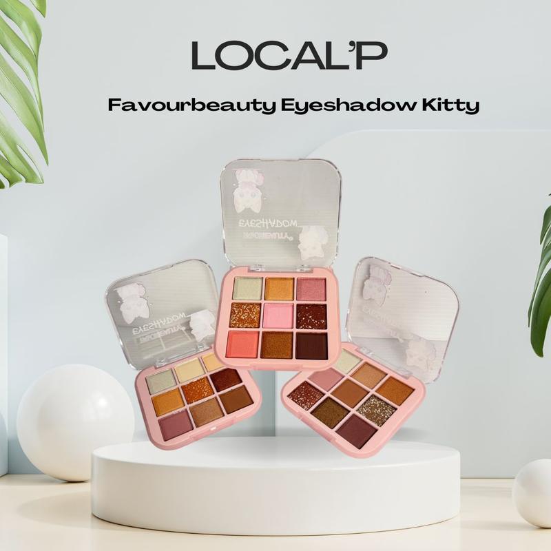 Local'P- FavorBeauty Kitty Eyeshadow Palette Makeup - TikTok Shop Malaysia