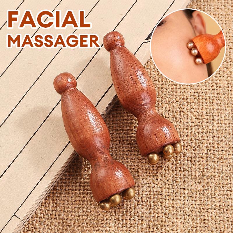 Dụng cụ massage chăm sóc mắt con lăn làm đẹp thiết bị bấm huyệt mặt cầm tay