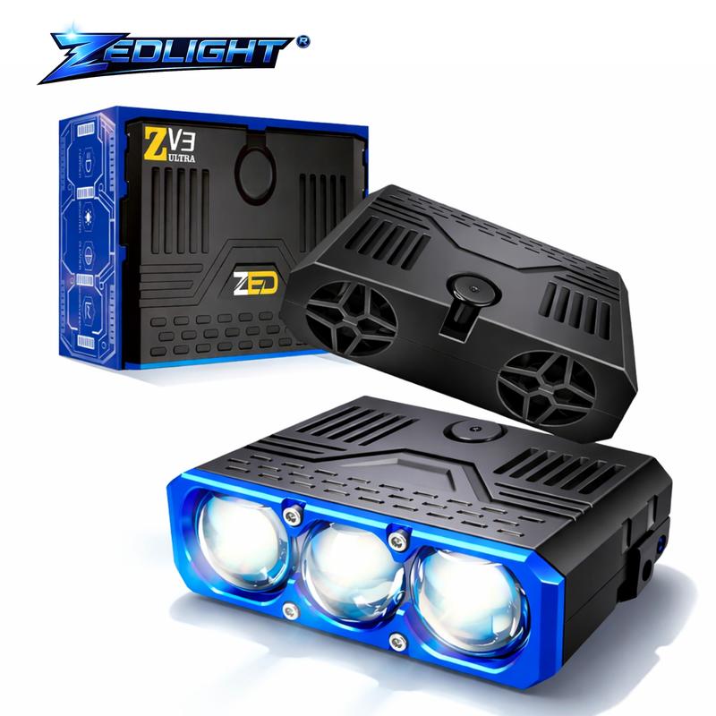 Đèn LED Trợ Sáng Bi Gầm Dạng Rời Siêu Sáng ZV3 Ultra ZED LIGHT - Pha Màn Chập…
