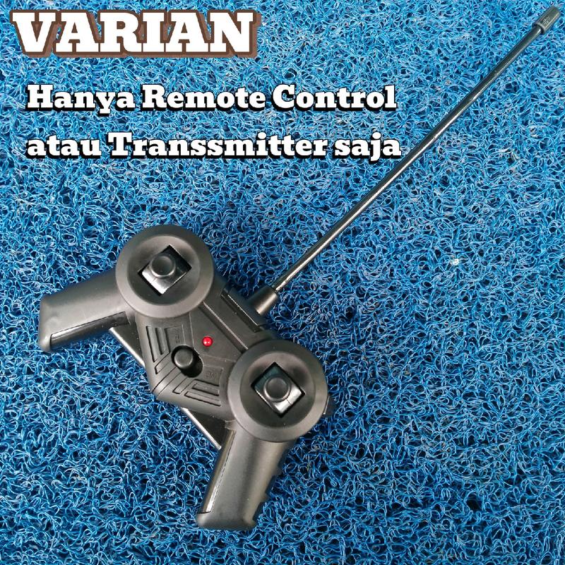 1 Set Remote Control + Modul + 2Unit Dinamo. Modul RC Transsmitter & Receiver 4 Channel 40 & 49 Mhz 3
