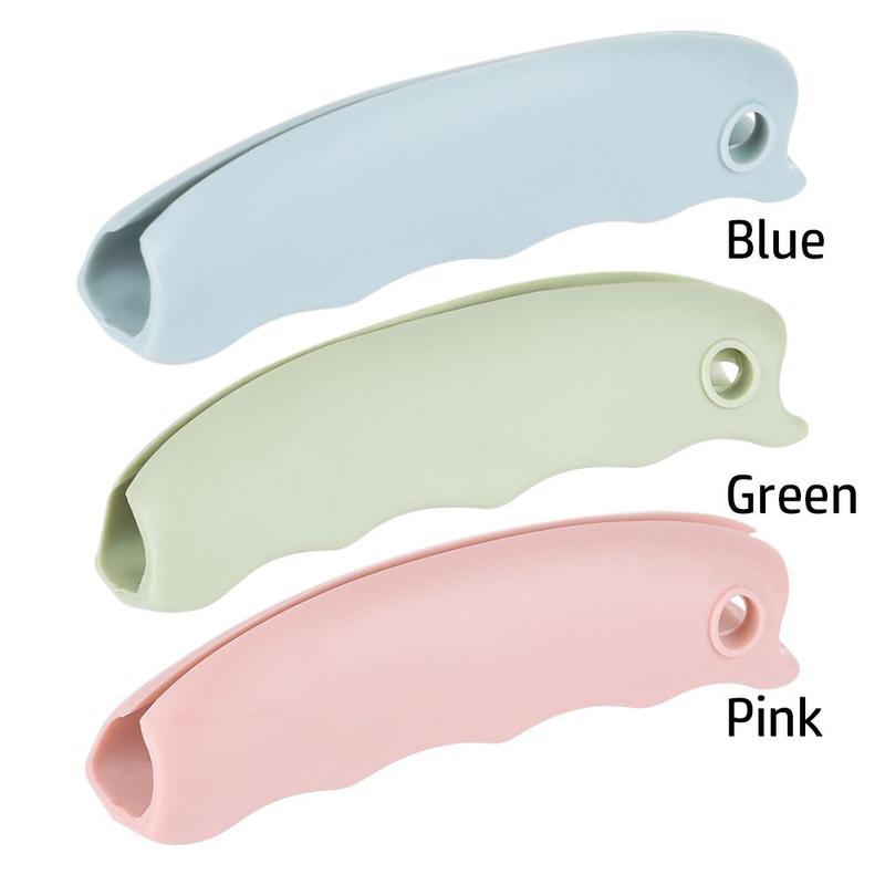 Product Introduction of 1PC Gadgets Garden Kitchen Specialty Tools Bag Holder Clips Silicone For Shopping Bag Handle Carrier Lock 13