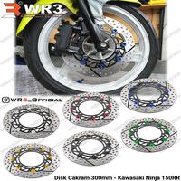 Gambar Disk Brake Cakram Piringan Depan WR3 Ninja 150RR Disc 300 / 320 dari Porsche Motoshop Kota Administrasi Jakarta Barat 1 Tokopedia