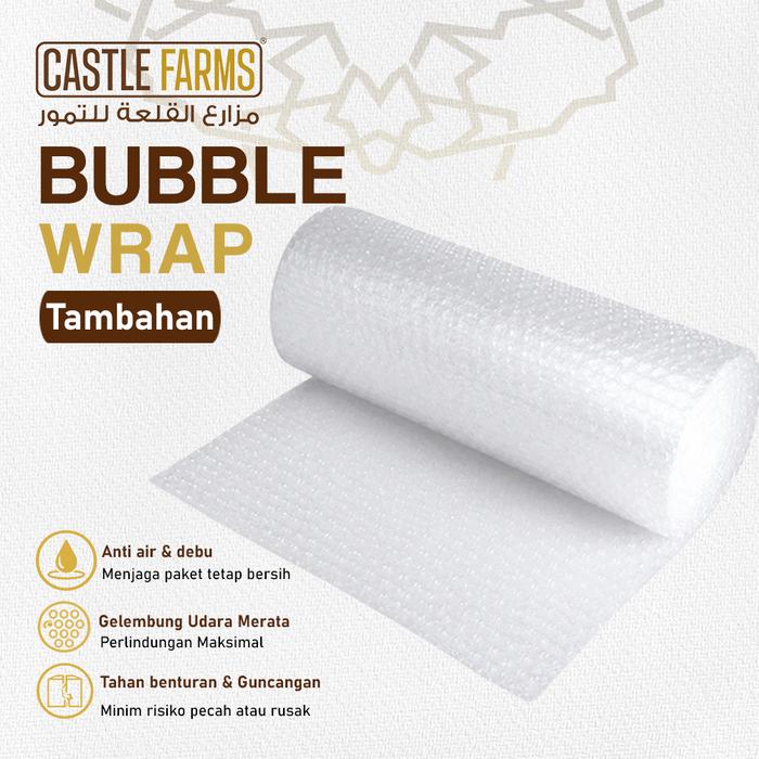 Gambar Castle Farms Bubble Wrap Tambahan dari Castle Farms Indonesia Kota Bekasi Tokopedia