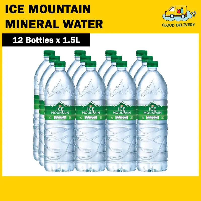 Ice Mountain Mineral Water (12 x 1.5L)
