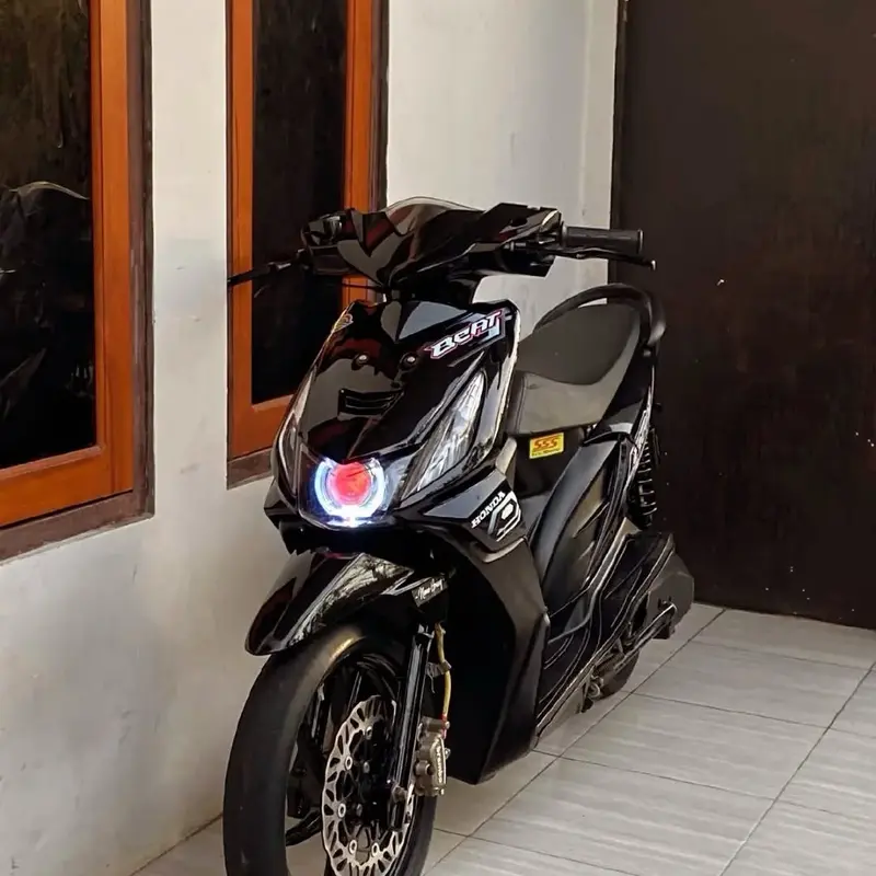 LAMPU DEPAN BILED BEAT LAMA KARBU 3,5 INCH FULLSET 7