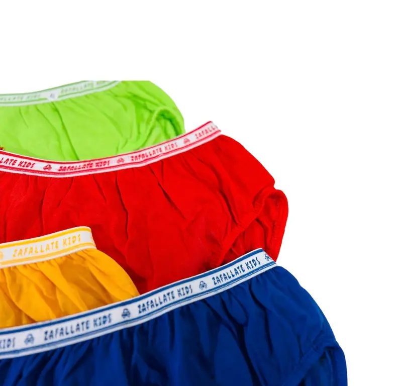 Celana Dalam Anak Laki Polos Bahan Katun Usia 2-9 tahun, Isi 6/12 Fashion 1