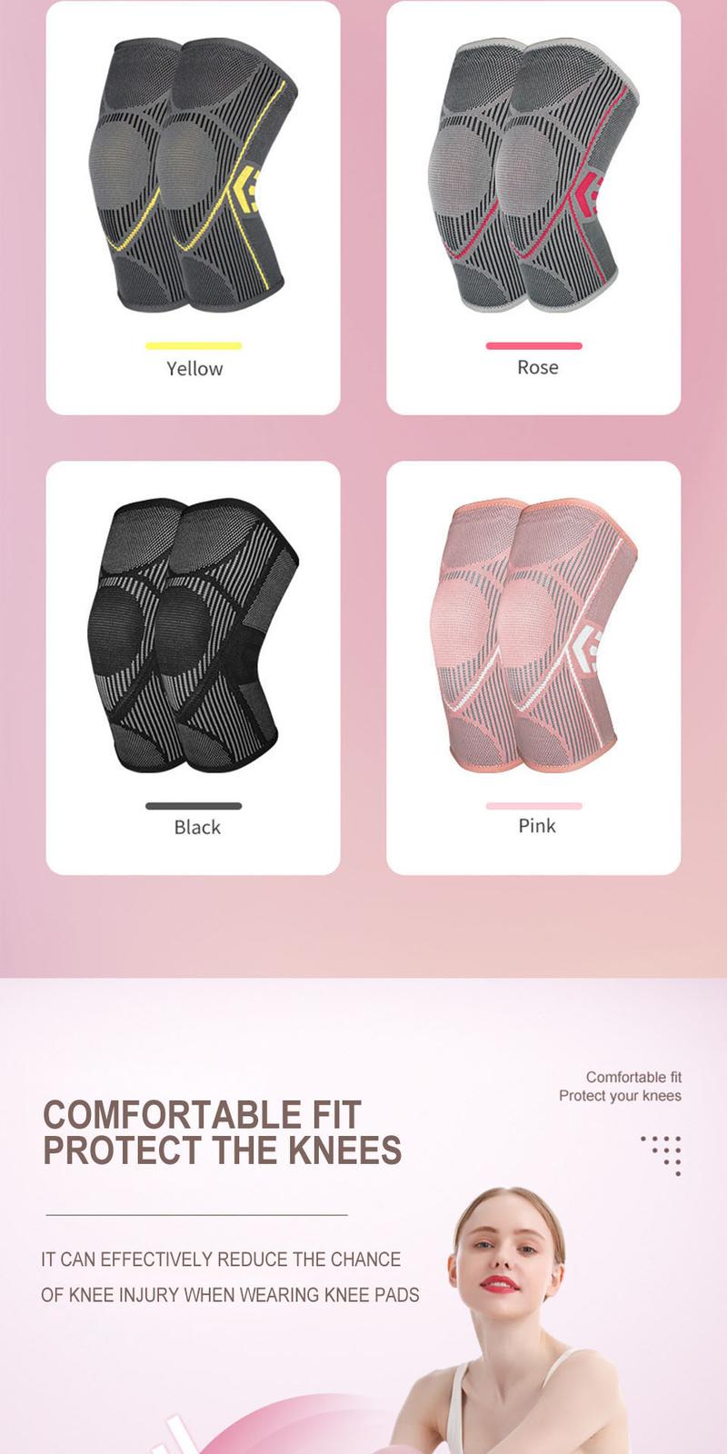 Product Introduction of AOLIKES 1PCS Knee Brace Support for Arthritis Joint Nylon Sports Fitness Compression Sleeves Kneepads Cycling Running Protector 7