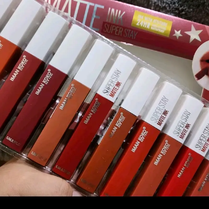 [Per 6pcs] May Iman Koko Lipcream Matte Superstay Best Color 1