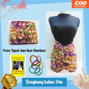 Bengkung Andien Belly Binding Motif Katun Aneka Motif 20 M