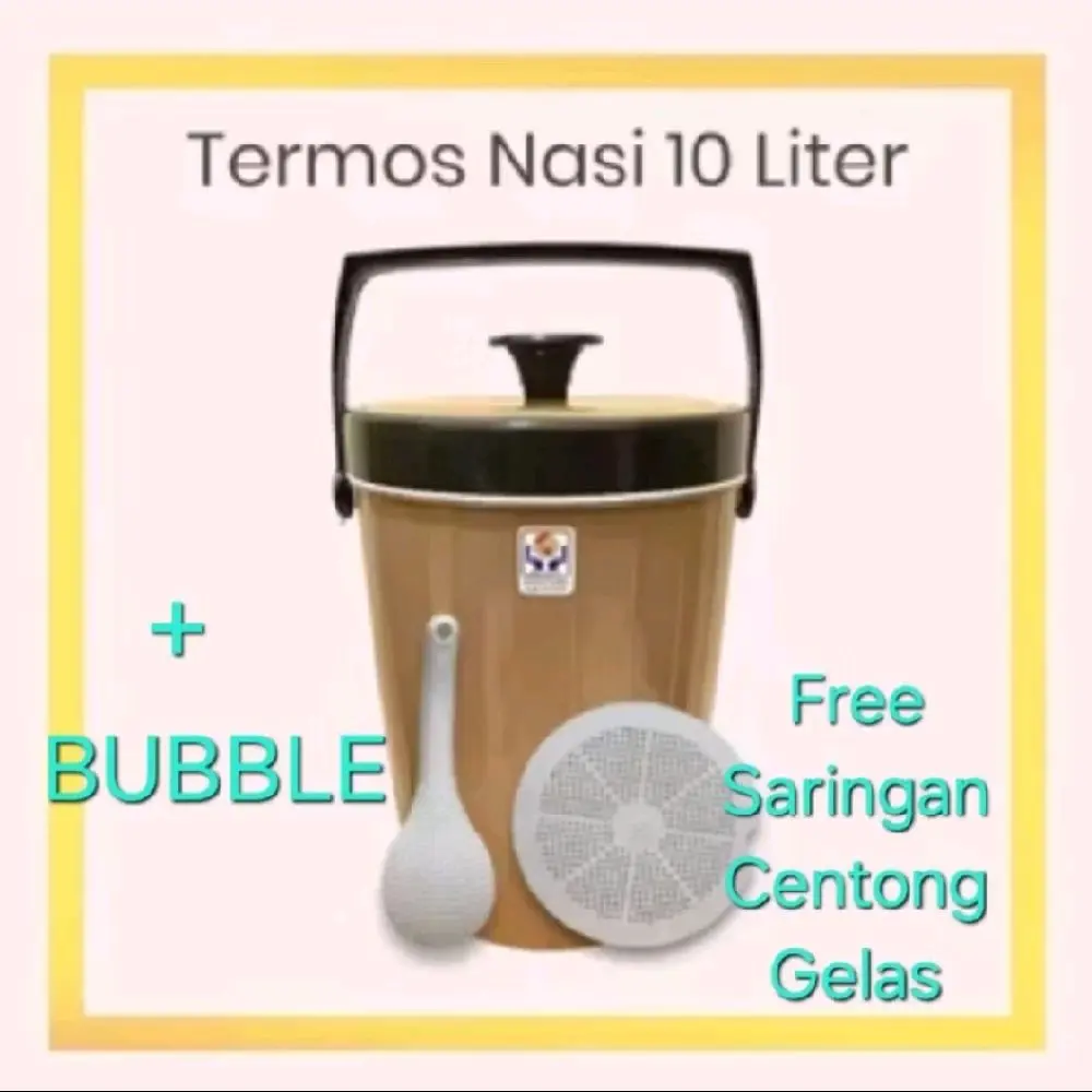 Termos Nasi Termos Es 10Liter  (BELI 2 GRATIS HADIAH)