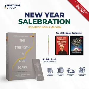 Renebook Buku The Strength in Our Scars  Tentang Kerapuhan, Kekuatan, dan Harapan (Versi Terjemahan Bahasa Indonesia)