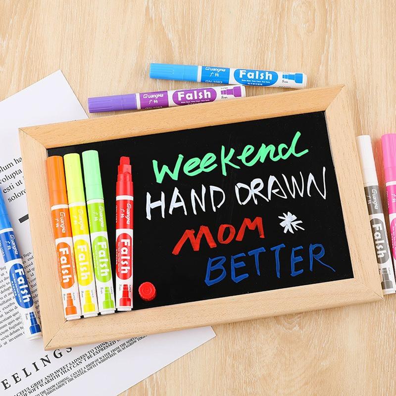 Product Introduction of GN 12-Color Electronic Screen Erasable Highlighter LED Electronic Board Luminous Pen Color Marker Light Board Pen 2