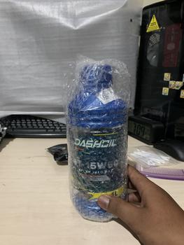 Product Review of DashOil 4T Semi Sintetik 15W50 API SN JASO MA2 1 LITER from n**p 0