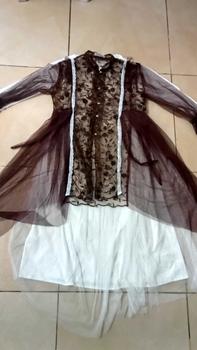 Product Review of KAMARI set rok anak ice blue,burgundy,set gaun anak,set rok anak lebaran..brukat tile dot/polos,kebaya anak,gamis lebaran anak kekinian usia 2-15 tahun Setelan Muslim anak Bunga Outer Baju Jilbab Nyaman Panjang Panjang Dress Kaos from P**y 0