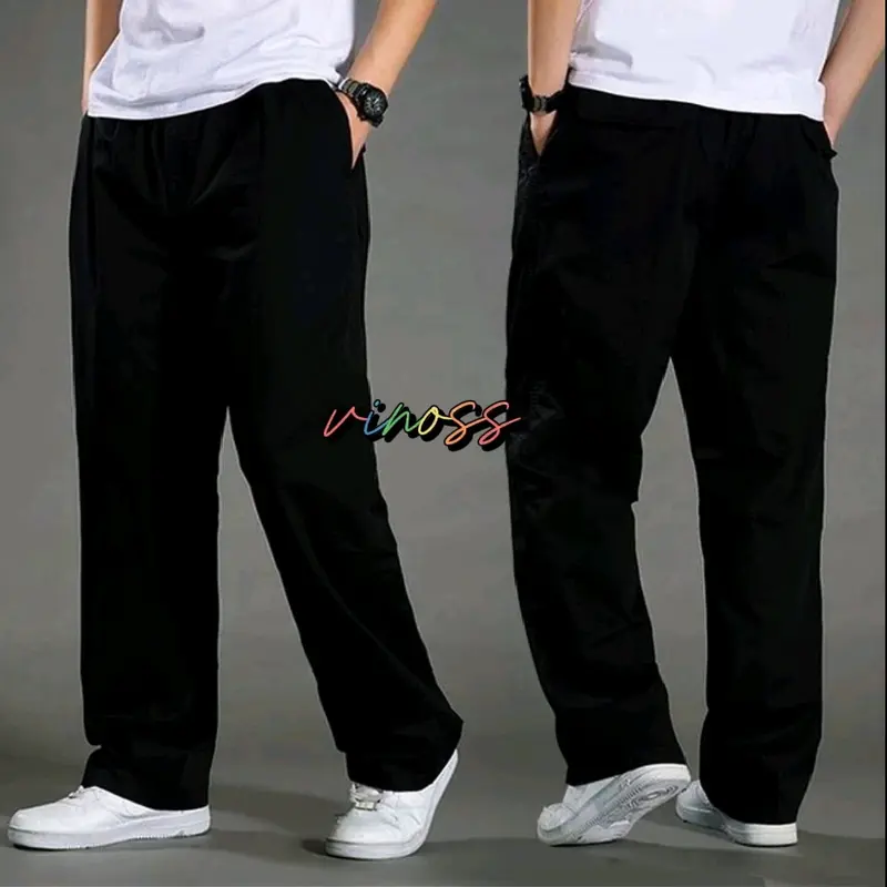 Scate Terbaru Distro Selana Murah - Nyaman dan Tahan Lama - Pria  Santai Katun  celana casual chinobee Panjang Formal Hitam Kerja Slimfit Kantor Kain 2