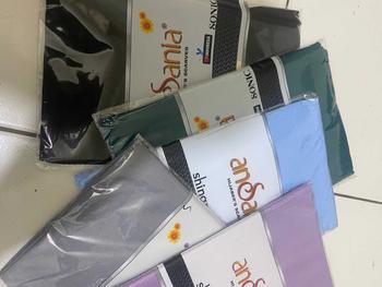 Product Review of segi empat shinar glamor 110x110 cm Jilbab from D**o 0