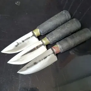 3 pcs Pisau dapur mini ukuran 8 cm lebar 3 cm tebal bilah 1 mm gagang plastik nyaman dan tahan lama bahan baja Kitchenware pisaubaja