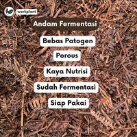Gambar Andam Fermentasi - Humu Daun Media Tanam Tanaman Hias Penyubur Tanaman dari workplant official Kota Surabaya 3 Tokopedia