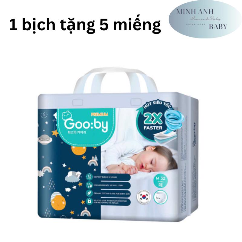 [ 365-BỈM ĐÊM ] TÃ BỈM GOOBY ĐÊM CAO CẤP HÀN QUỐC