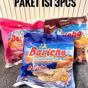 Oat Baricho Rasa Coklat Strowbery Vanila Milk Flavour Food Vanilla MIXS SESUAI STOK TOKO