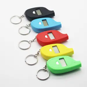 AM-78 Digital Tire Pressure Gauge for Car Motorcycle Tire Pressure Measurement Design Keychain
