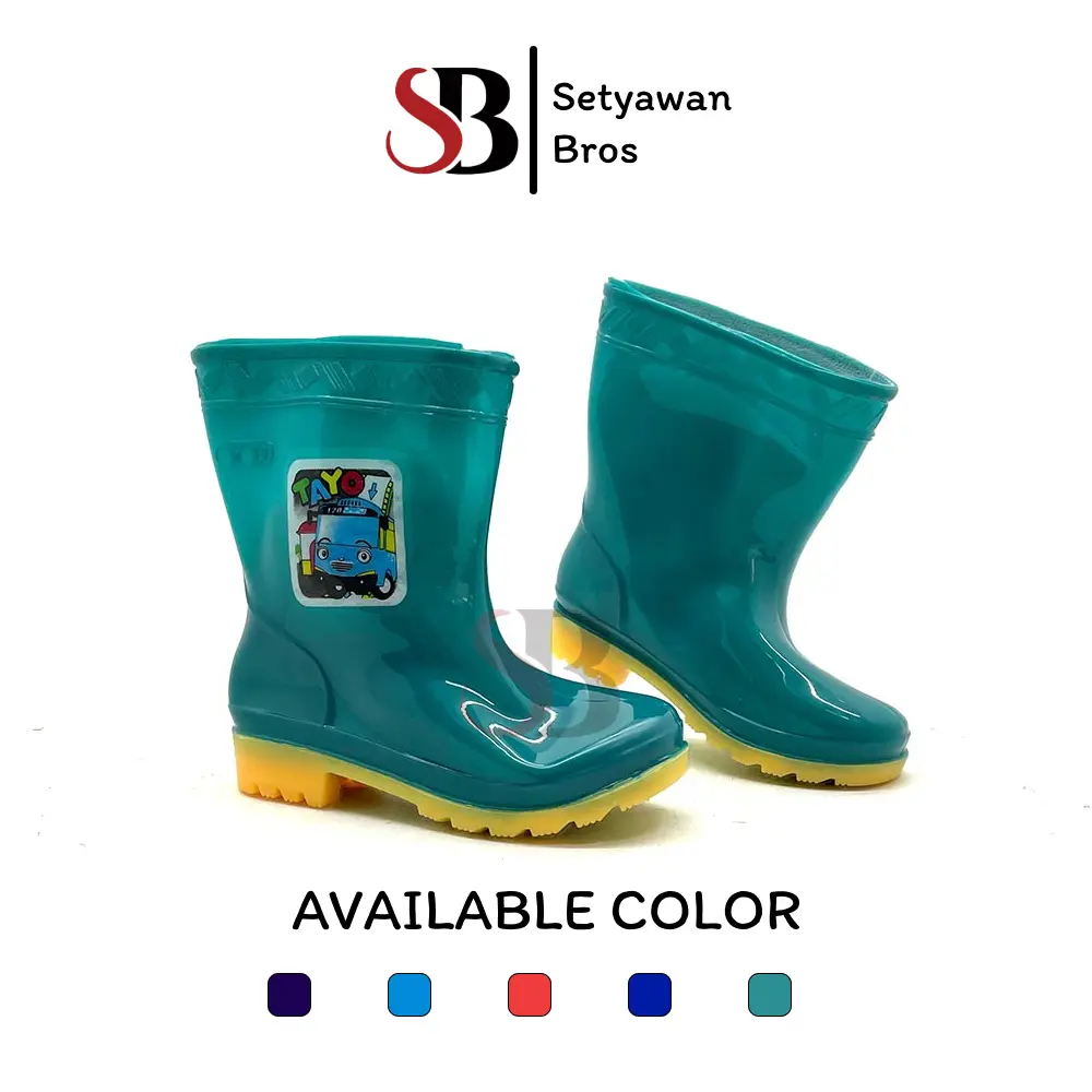 SEPATU BOOT AIR ANAK PEREMPUAN DAN LAKI-LAKI MOTIF KARTUN TERKEREN ORIGINAL KARET IMPORT