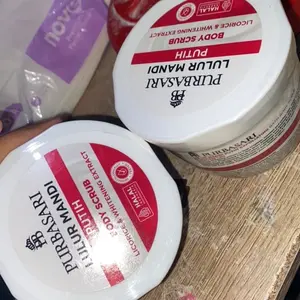 {BUNDLE 2PCS} Purbasari Lulur Mandi | Memutihkan | Body Scrub | Paviola