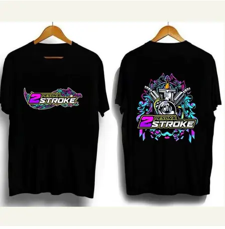 T-SHIRT "PESONA 2 STROKE" KAOS OBLONG KAOS DTF KAOS UNISEX PRIA/WANITA 0