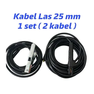 kabel las set 5 meter plus tang las 200a stang las set kabel las rhino welding cable 25 mm 5 meter