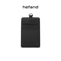 Gambar Hefand - Lanyard ID Card Daka Name Tag Kalung Pria Wanita Kulit Praktis Premium - Black dari Hefand Kab. Bandung 1 Tokopedia
