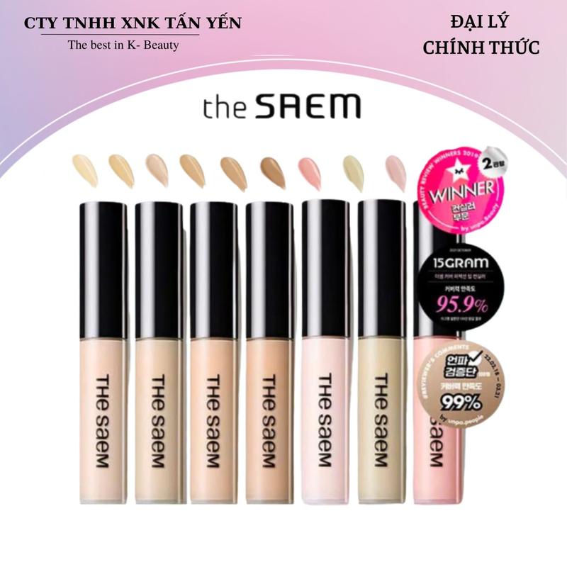 [CHÍNH HÃNG] Kem Che Khuyết Điểm The Saem Cover Perfection Tip Concealer 6.5g