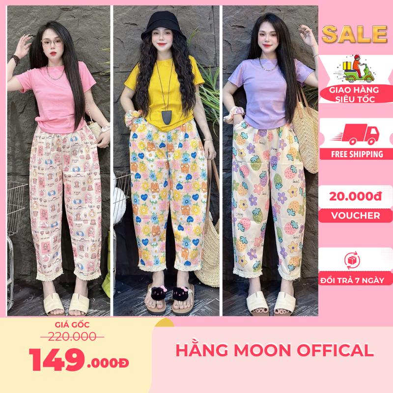  Set Đồ Nữ Hot Bigsize Hằng Moon Áo Tăm Trơn Phối Quần Đũi Hoa Lai Quần Có Phối Ren  BIGSIZE 45-85kg  