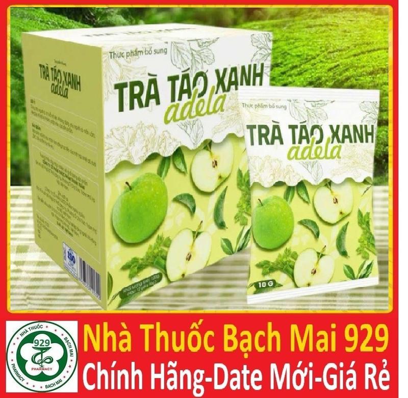 Trà táo xanh adela kelly detox - mẫu mới date mới