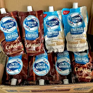 2 pouch Susu kental manis Frisian flag kemasan 240gr