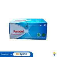 Gambar PANADOL BOX ISI 100 KAPLET dari Apotek Merapi Mandiri by GoApotik Kota Medan 1 Tokopedia