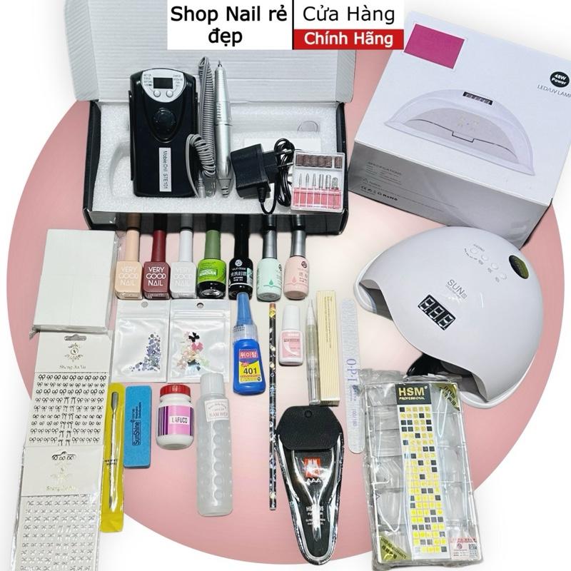  Set combo Nail Cơ Bản. 25 Món bài bản. Set được lựa màu sơn  Lựa Được Sơn Thạch  