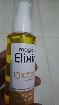 Product Review of Magia Elixir Series 100ml Hair oil untuk menutrisi serta membuat rambut menjadi berkilau tanpa lepek Haircare Vitamin from m**g 0