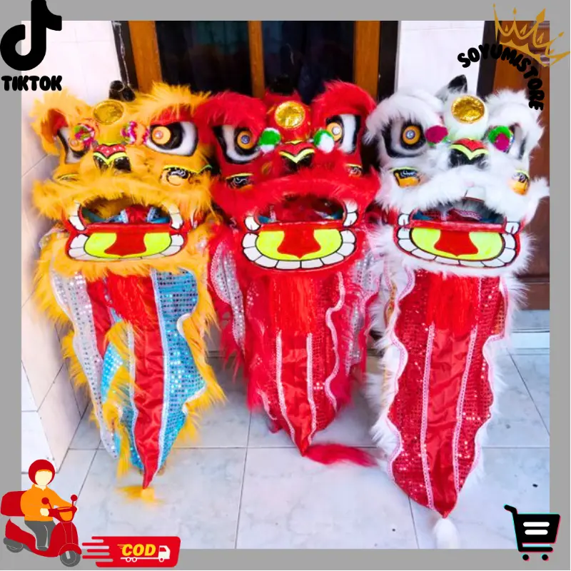 [PROMO MURAH!!!] Barongsai anak new 2020/Topeng/Barongsai/mainananak/Terbaru TERMURAH jaranan/barongan/bantengan/celeng/pecot/pecut budaya jawa SYS