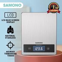 Gambar Samono Timbangan Dapur Digital SW-KS03 Kitchen Scale Stainless LCD Akurasi Tinggi 10Kg - RD dari Ratu dapur Kota Bekasi 2 Tokopedia