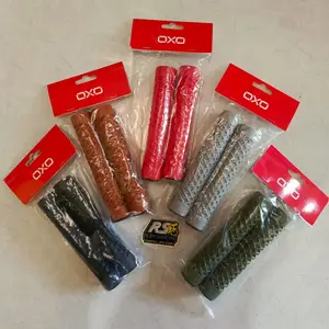 handgrip sepeda 15cm MTB FIXIE Federal commuter bike waffle coklat brown grey red black green ungu pink