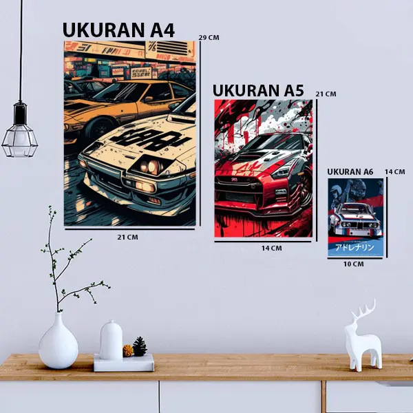 Poster dinding kamar persija jakarta 1