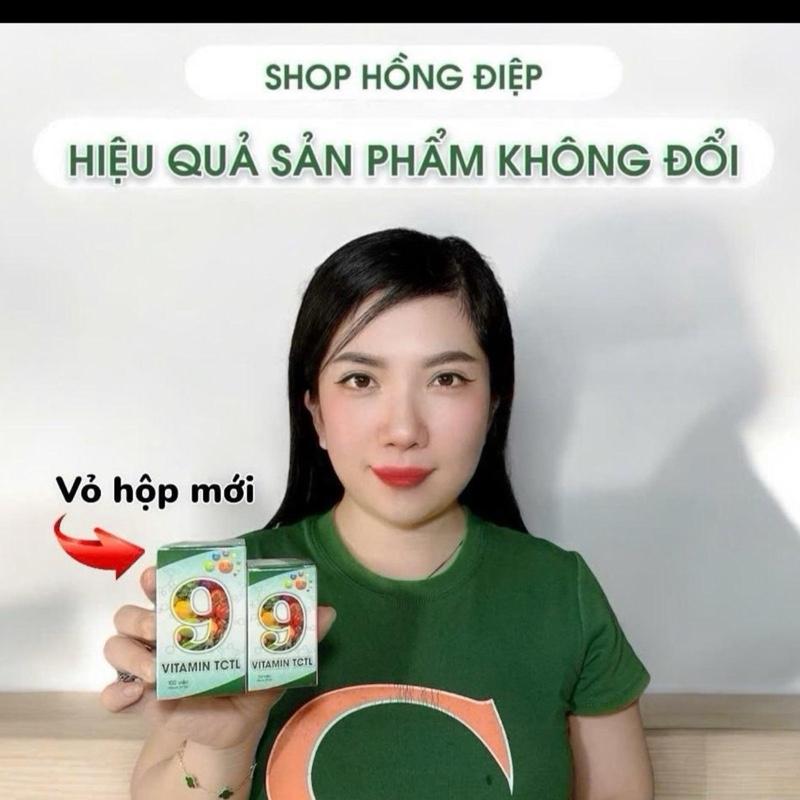 VIÊN Vitamin TCTL - 9 LOẠI Vitamin TRÁI CÂY - THỰC PHẨM BỔ SUNG BỔ SUNG SỨC KHOẺ  - HỒNG ĐIỆP SHOP