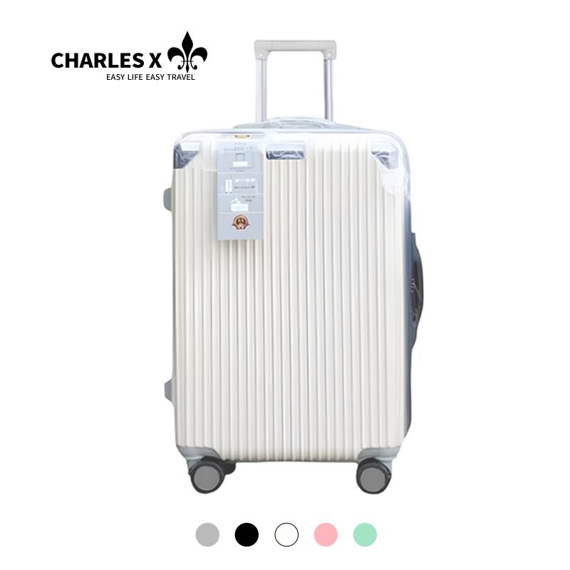 Chống va đập cực tốt,Vali cao cấp CHARLES X size 24/20 góc kim loại cao cấp,…