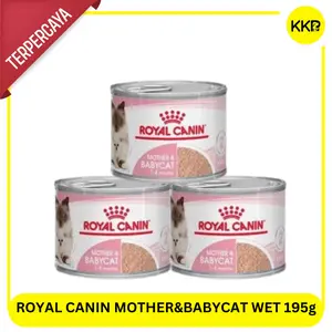 Royal Canin Mother & Babycat Wet Can 195g - Makanan Basah Kaleng Induk & Baby Kucing / 3 kaleng