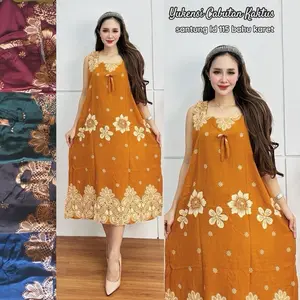 Daster Yukensi Cabutan Tanpa lengah kerut pundak rayon LD 115 Lembut halus