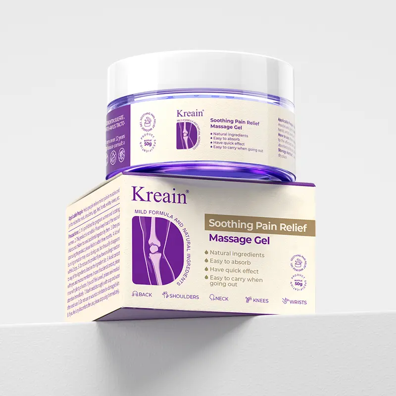 Kreain Nature Collagen Knee Cream, Soothes Joint Pain, Correction Deformation Recovery Cream Tubuh Lotion 6