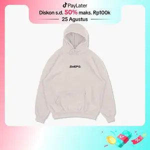 SWEPO Hoodie Jumper Everyday SWEPO Series Size M - XXXL (Pria & Wanita) Hoodie Jumper Oversize Panjang Bahan Tebal