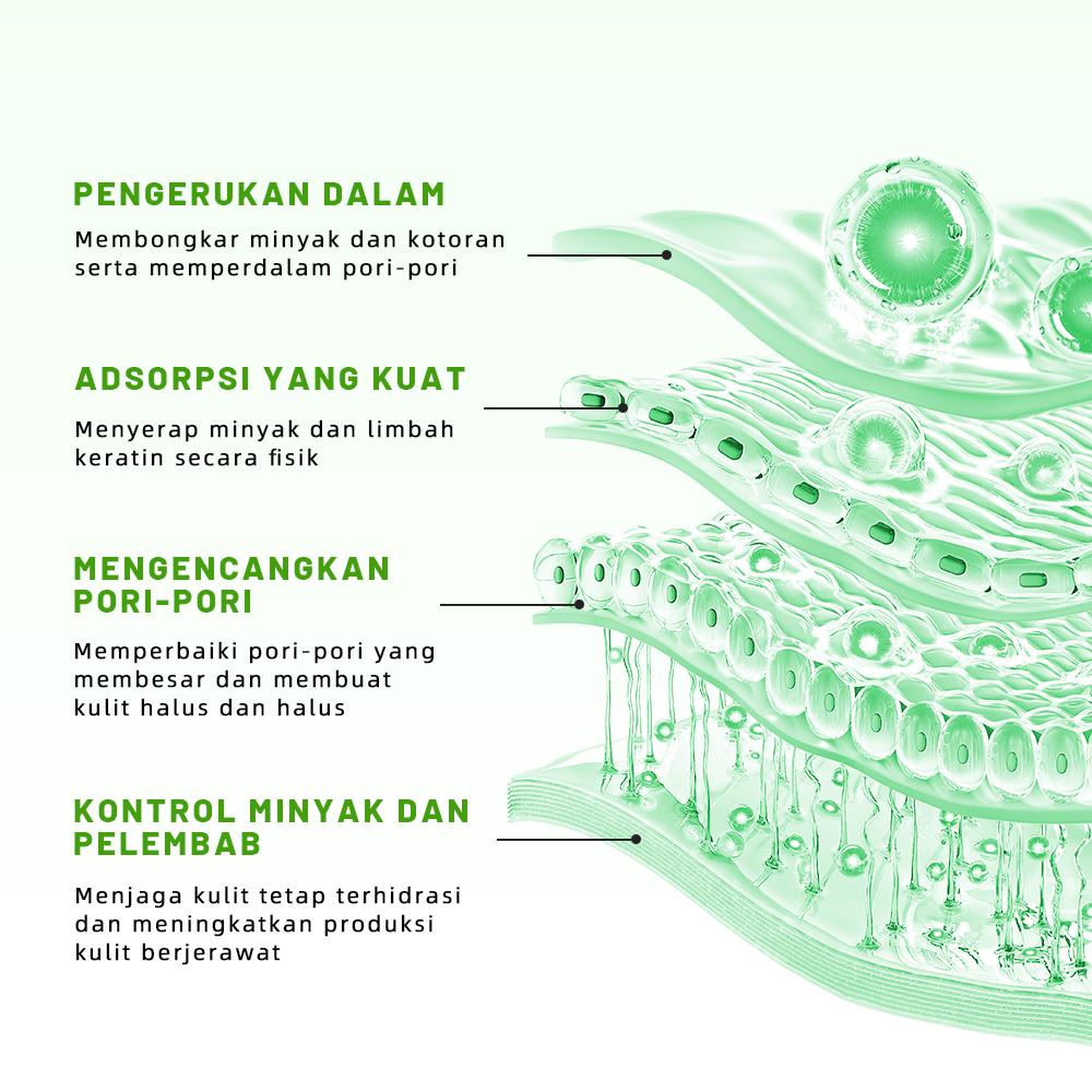 Allphv Penghilang Komedo Hidung Step1 & Step2 Set NA11240200141 NA11240100476 Masker Serum Skincare Wanita Pria